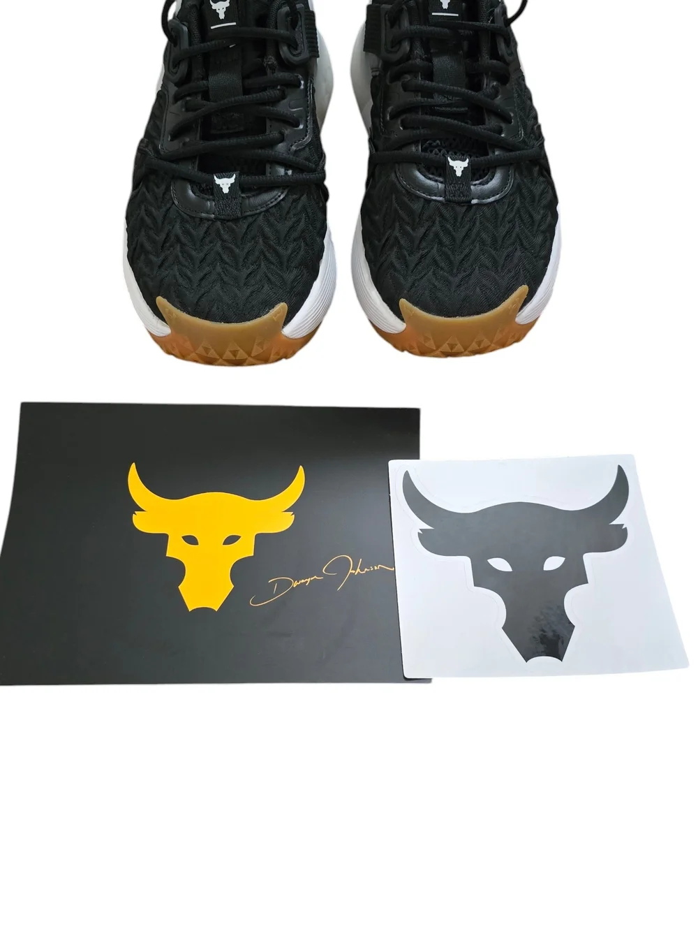 Under Armour Project Rock 6 HOVR GS Sneakers Shoes New Boys Size 5.5Y
